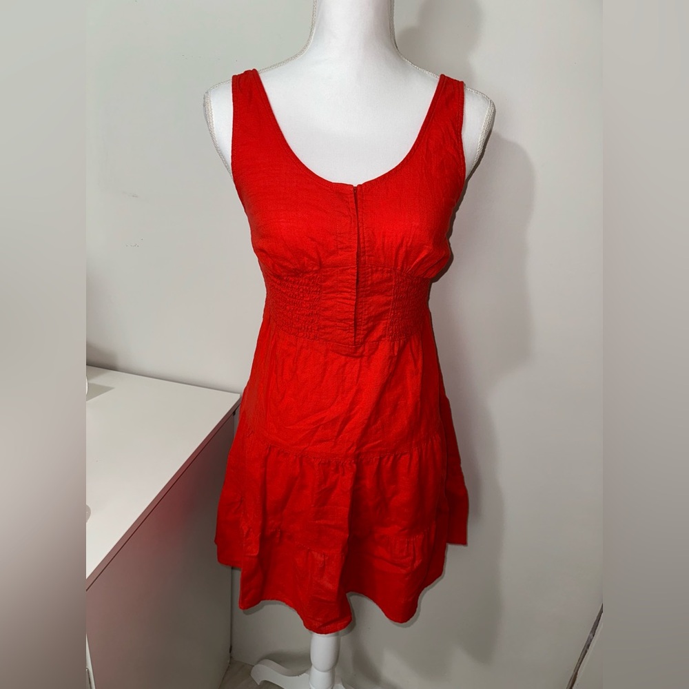 Red dress